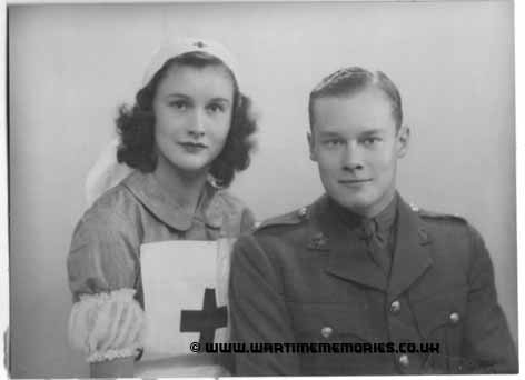 Ralph Kent Green, my uncle, and my mother Barbara Kent Greene. I think the photo was taken shortly after she volunteered for the VAD and just before he went to France to join the BEF.